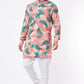 Tropical Print Kurta Set - Spring Break