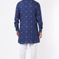 Blue Printed Kurta Set - Spring Break