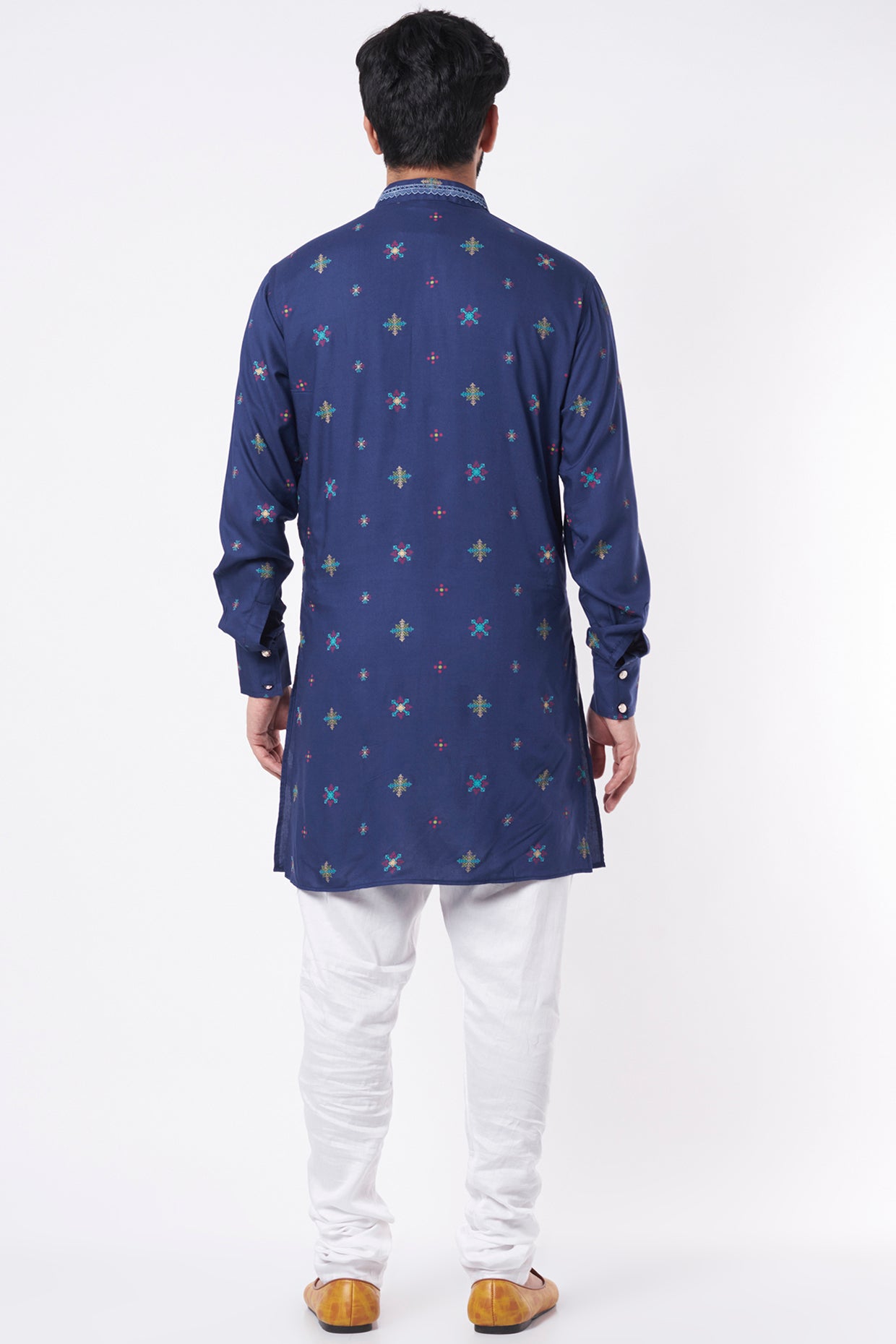 Blue Printed Kurta Set - Spring Break
