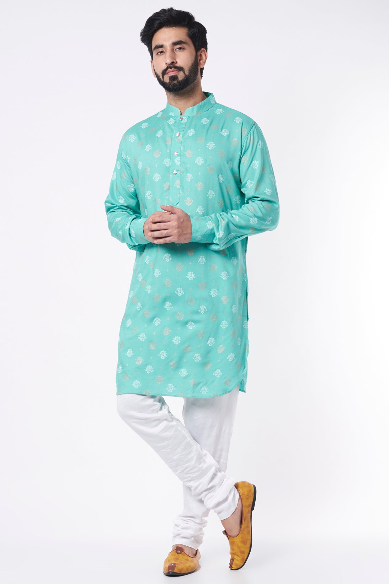 Green Printed Kurta Set - Spring Break