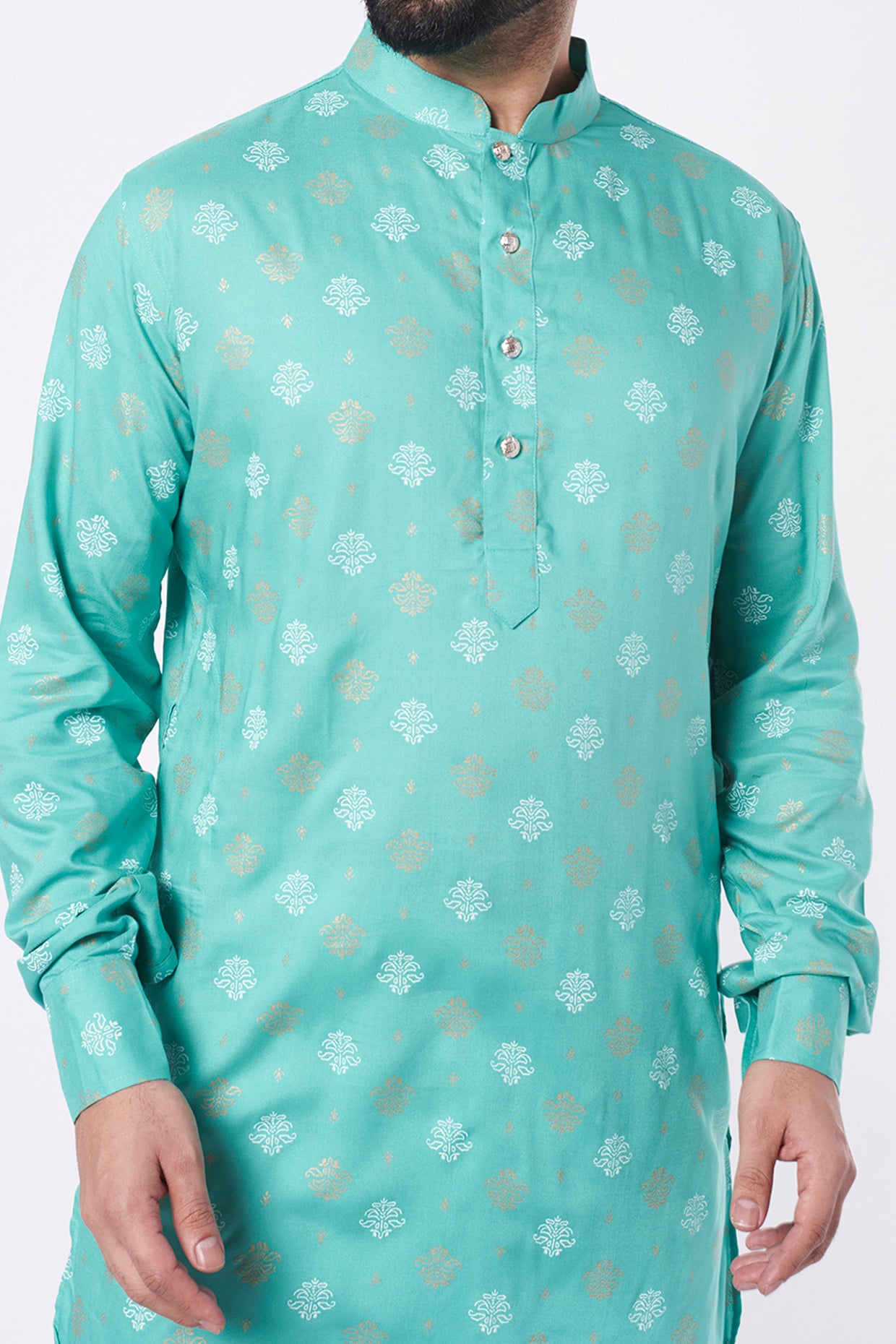 Green Printed Kurta Set - Spring Break