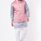 Contrast Bundi Jacket with Kurta Set - Spring Break