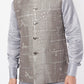 Grey Mirror Embroidered Bundi Jacket - Spring Break