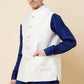 White Embroidered Jacket Kurta Set - Spring Break
