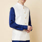 White Embroidered Jacket Kurta Set - Spring Break
