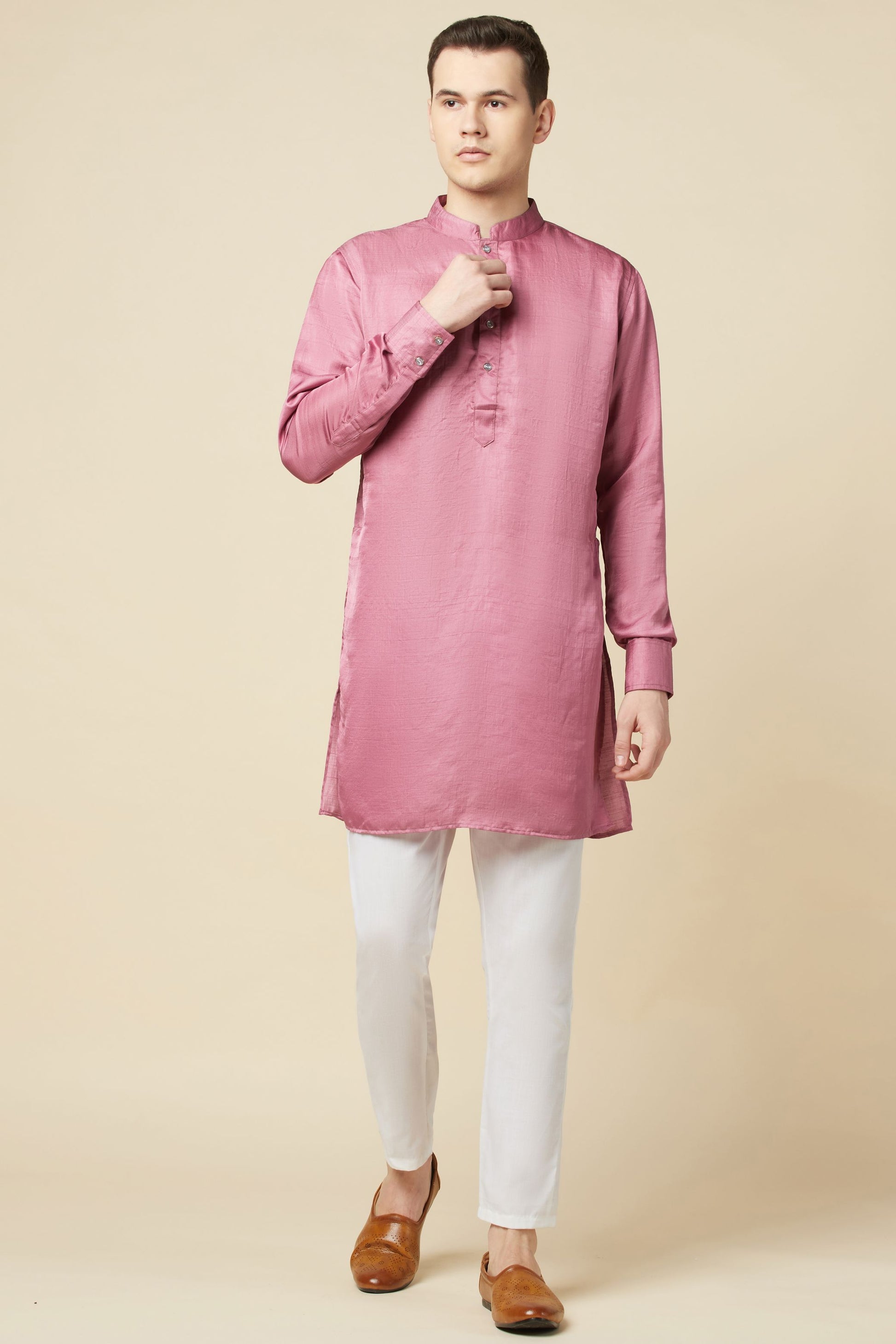 Mirror Embroidered Jacket Kurta Set - Spring Break