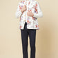 Floral Print Bundi Jacket Shirt Set - Spring Break