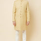 Beige Sherwani Set - Spring Break