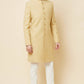 Beige Sherwani Set - Spring Break
