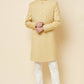 Beige Sherwani Set - Spring Break