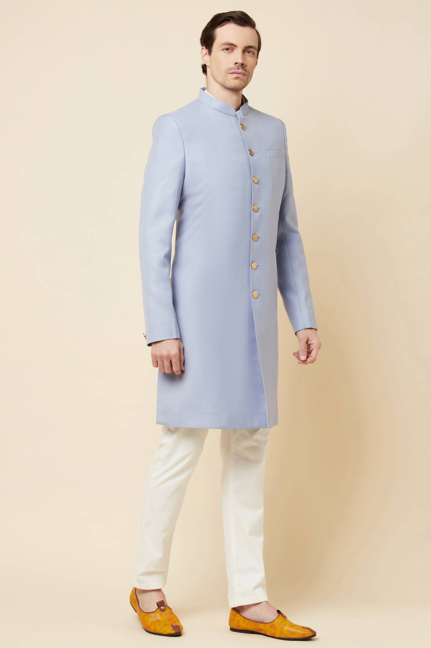 Pale Blue Sherwani Set - Spring Break