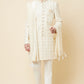 White Lucknowi Chikankari Embroidered Sherwani Set - Spring Break