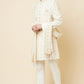White Lucknowi Chikankari Embroidered Sherwani Set - Spring Break
