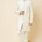 Classic Lucknowi Embroidered Sherwani Set - Spring Break