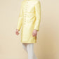 Yellow Embroidered Sherwani Set - Spring Break