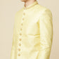 Yellow Embroidered Sherwani Set - Spring Break